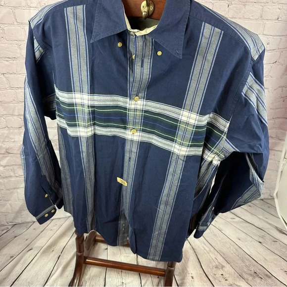 Men's tommy hilfiger Shirt size medium preppy business casual - Picture 1 of 6